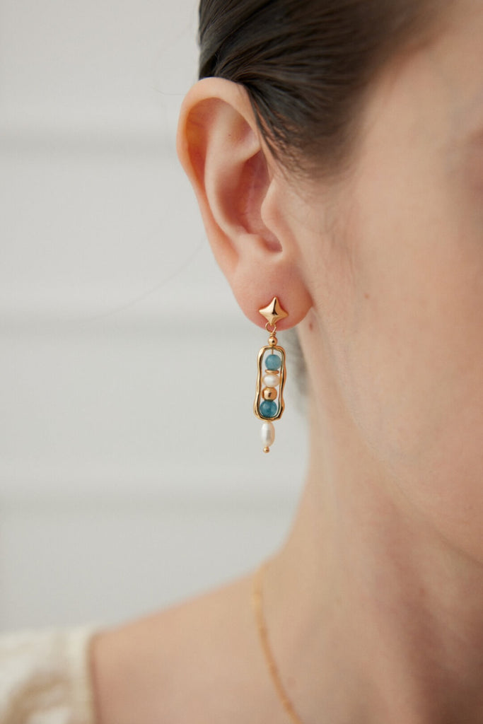 Amazonite Earrings