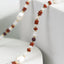 Baroque Gemstone Shell Beaded Necklace