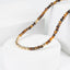 Caramel Tiger Eye Stone Beaded Necklace