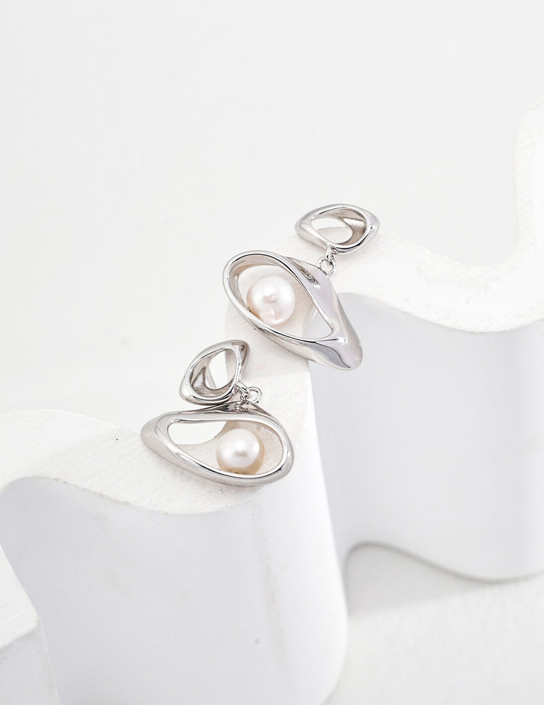 Pearl Stud Earrings