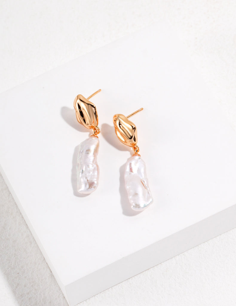 Baroque Pearl Earrings