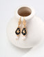 Drip Glaze Pearl Earrings