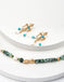 Green Sea Sediment Jasper Pearl Necklace