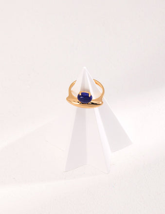 Lapis Lazuli Malachite Ring