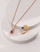 Lapis Lazuli Square Necklace