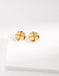 Macrame Cross Knot Stud Earring