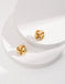 Macrame Cross Knot Stud Earring