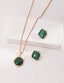 Malachite Pendant Necklace