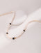 Natural Freshwater Oblate Pearls Necklace