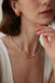 Natural Texture Pearl Necklace