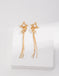 Phalaenopsis Tassel Pearl Earrings