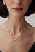 Retro Mother-Of-Pearl Necklace