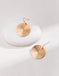 Simple Disc Shaped Earrings