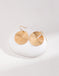 Simple Disc Shaped Earrings