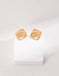 Simple Square Sun Pattern Earrings