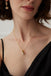 Single Pearl Pendant Necklace