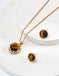 Tiger Eye Stone Earrings