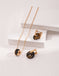 Tiger Eye Stone Single Bead Necklace