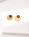 Tiger Eye Stone Sterling Silver Studs Earrings