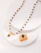 West Asian Ethnic Style Tiger Eye Stone Necklace