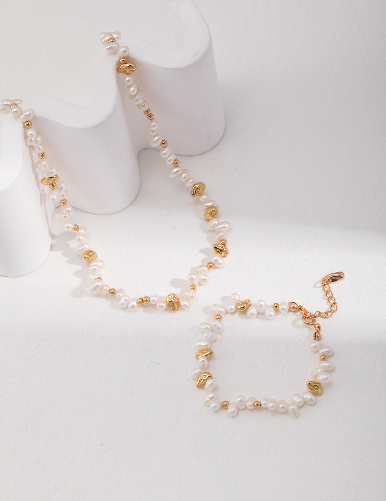 Natural Pearl Necklace / Bracelet