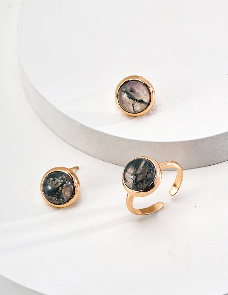 Gemstone Adjustable rings